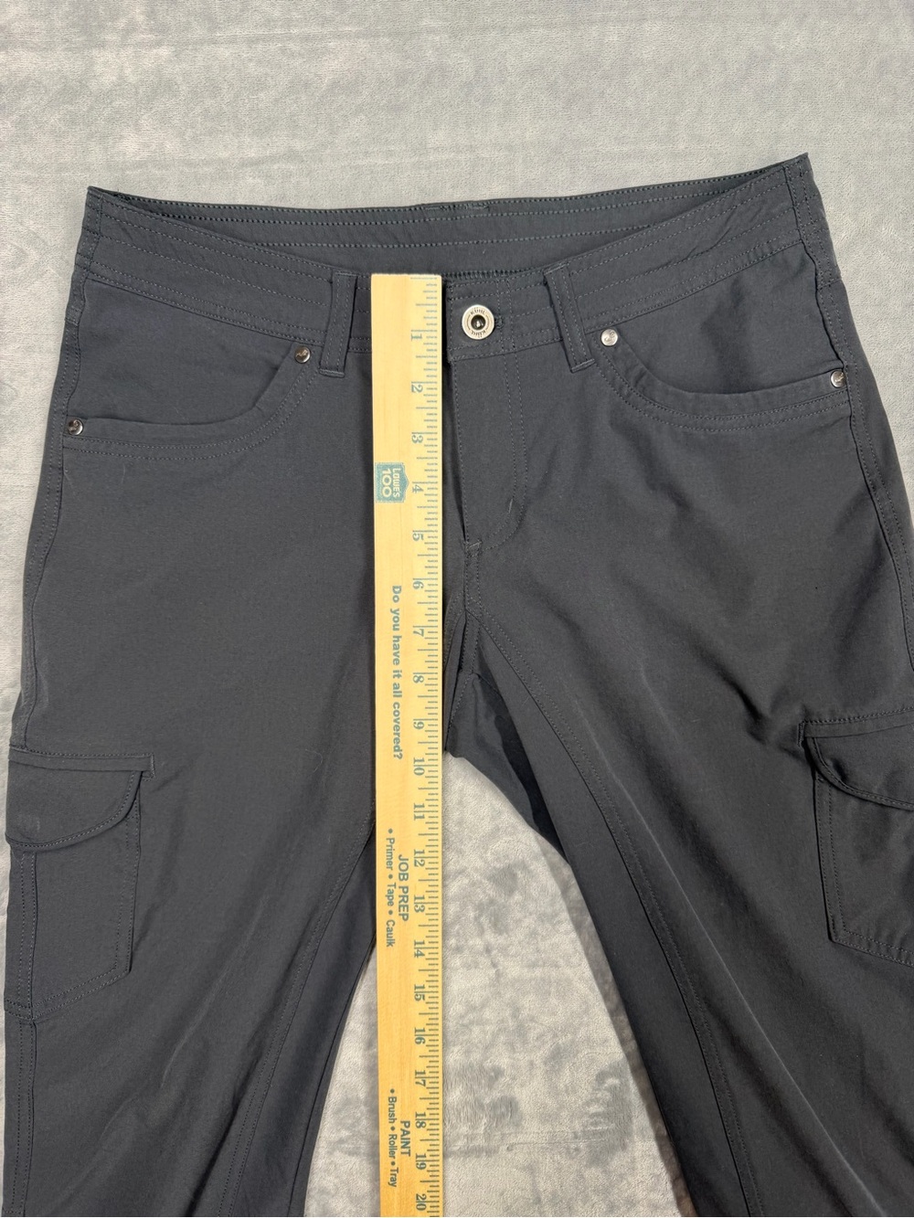 Kuhl Women's Straight Leg Cargo Pants in Dark Gray - Picture 11 of 12